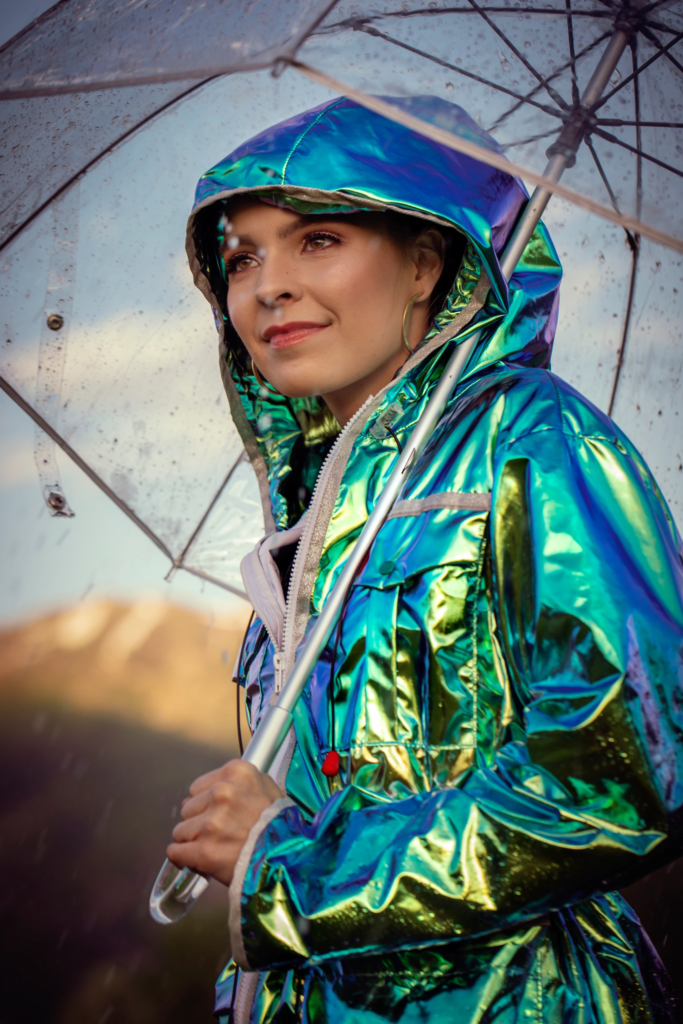 Retro Vintage Fashion - Raincoat