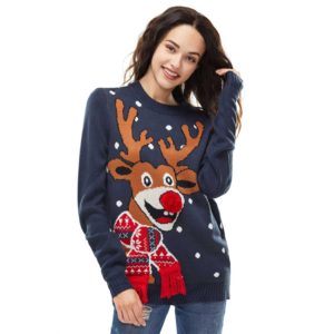 Wearable finds for the holidays-Rudolph sweater